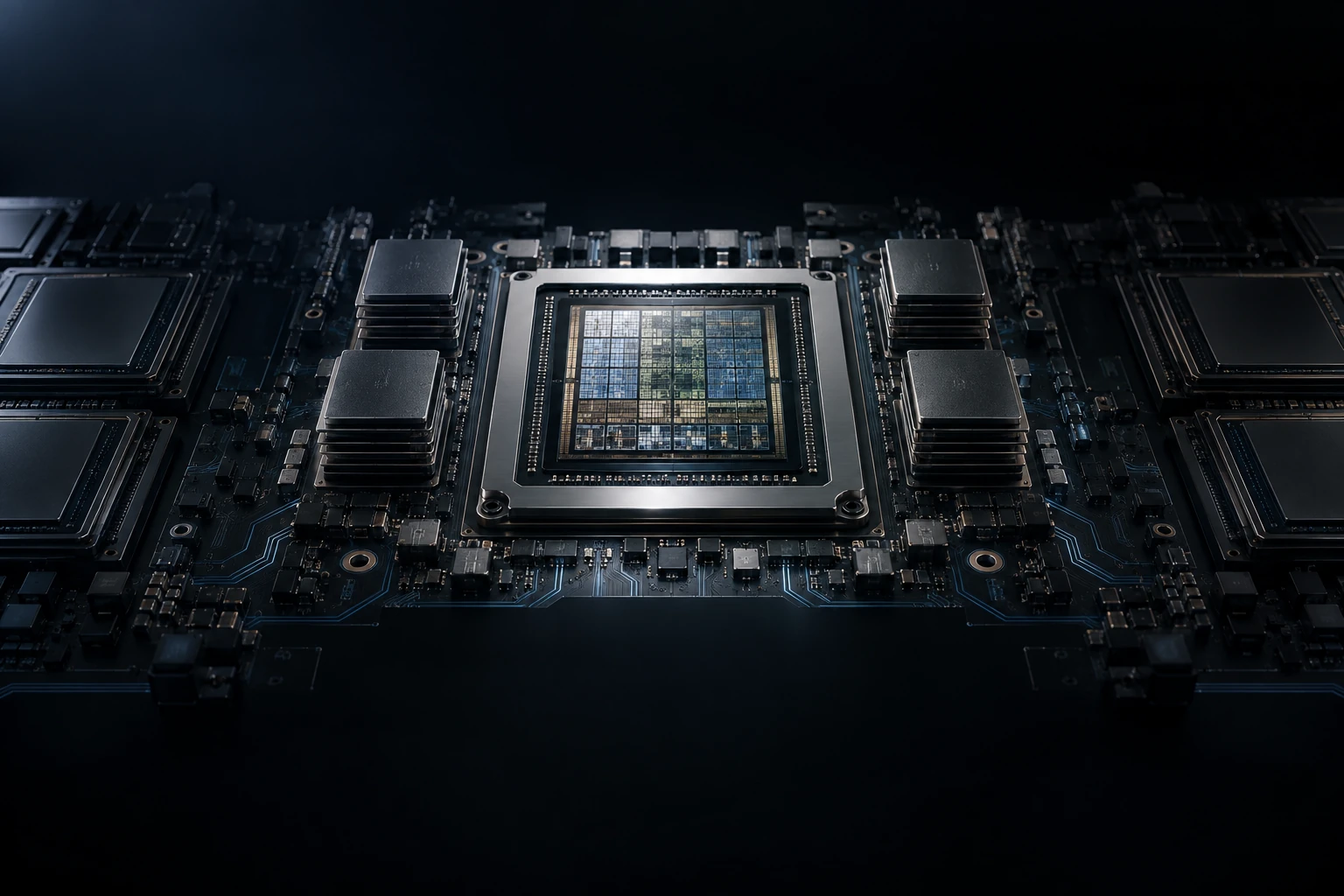 AI 与算力协作 · 概念示意